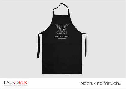 Nadruk na fartuchu