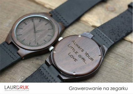 Grawerowanie na zegarku