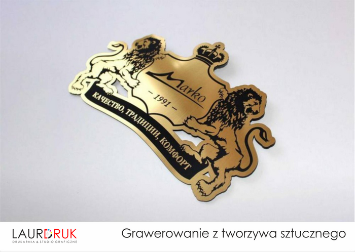 Grawerowanie z tworzywa sztucznego